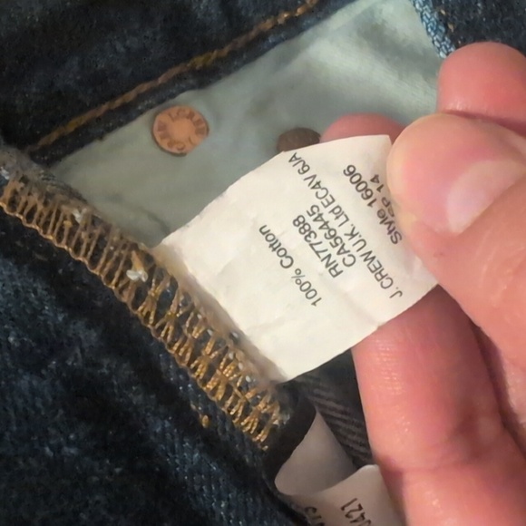 J. Crew Vintage Straight Jeans Size 26 - Picture 8 of 8